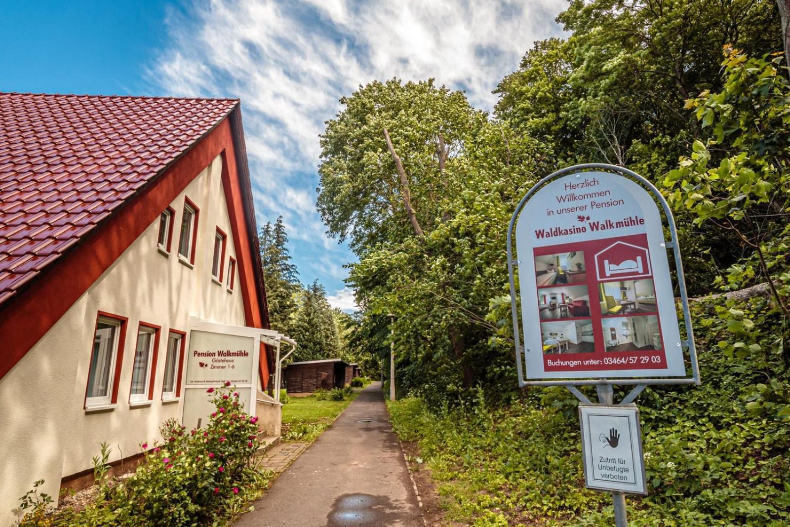 Pension Walkmuehle Sangerhausen Kültér fotó