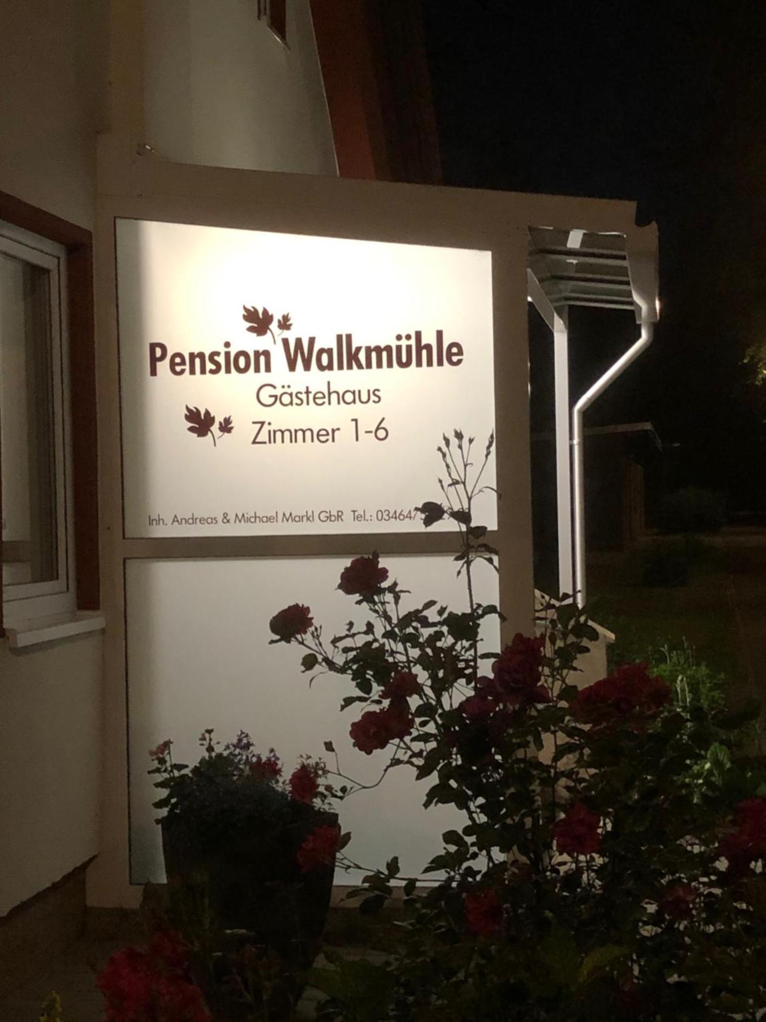 Pension Walkmuehle Sangerhausen Kültér fotó